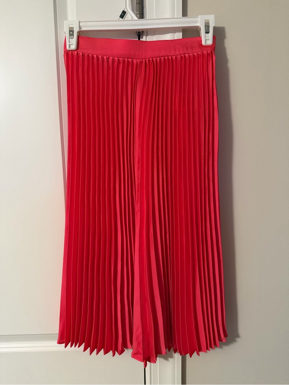NWOT J.Crew Pleated Pink Women's Skirt